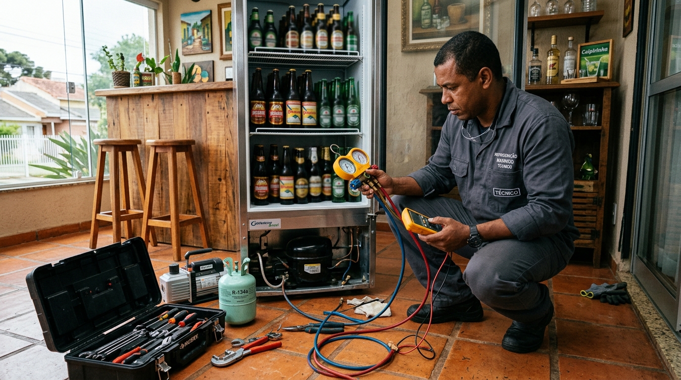 Conserto de Cervejeira em Guarulhos‑SP